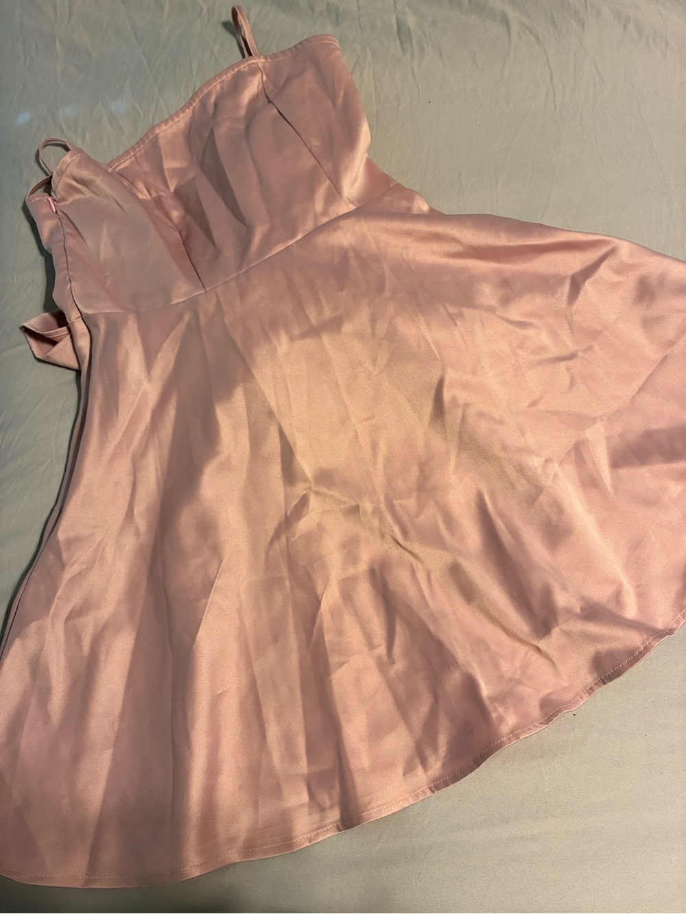 Women's semi formal midi length dress - Pink